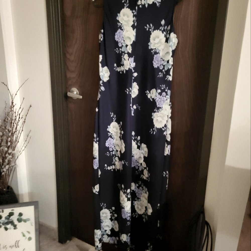 White Stag Floral Muumuu